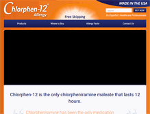 Tablet Screenshot of chlorphen12.com